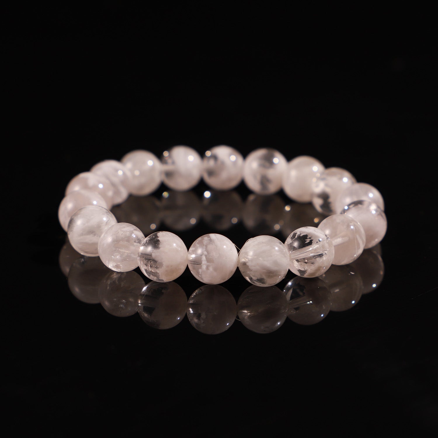 White Phantom Quartz “Renewal Spirit” Bracelet