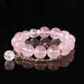 Rose Quartz × Clear Quartz “Gentle Promise” Bracelet