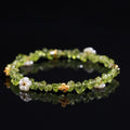 Peridot Chip “Spring Meadow” Bracelet